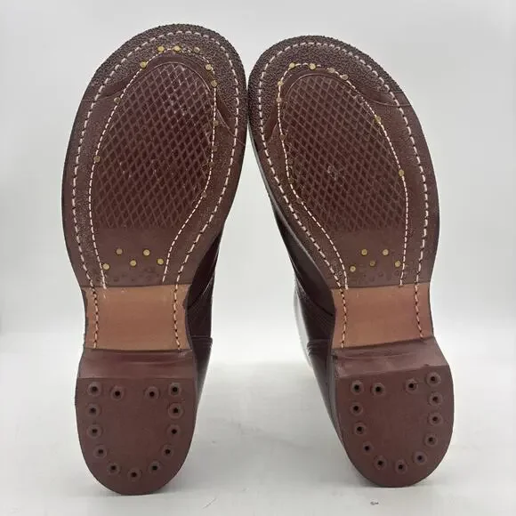 NEW Corcoran CV1511 Historic 10" Brown Jump Boots Men's 8.5 D - Picture 7 of 11